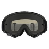 Oakley O Frame Jet Black MX Goggle - Dark Grey