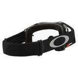 Oakley Airbrake Tuff Blocks Black Gunmetal MX Goggle - Clear