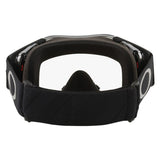 Oakley Airbrake Tuff Blocks Black Gunmetal MX Goggle - Clear