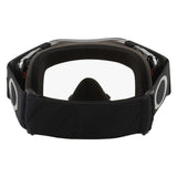 Oakley Airbrake Tuff Blocks Black Gunmetal MX Goggle - Clear