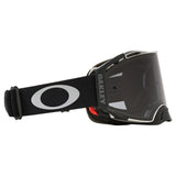 Oakley Airbrake Tuff Blocks Black Gunmetal MX Goggle - Dark Grey