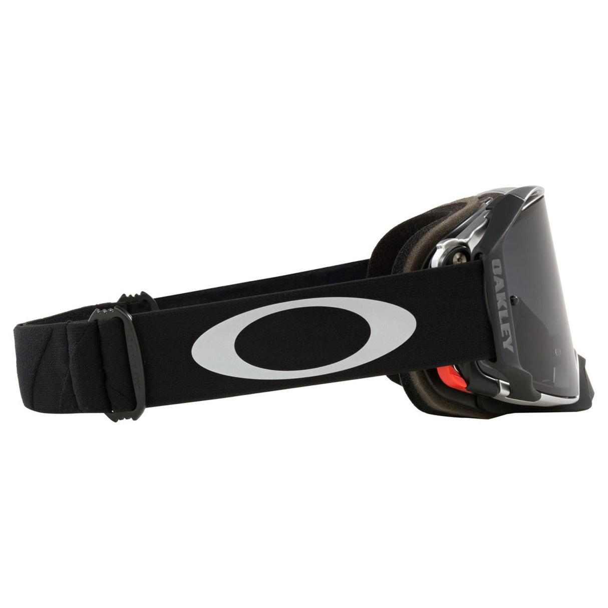 Oakley Airbrake Tuff Blocks Black Gunmetal MX Goggle - Dark Grey