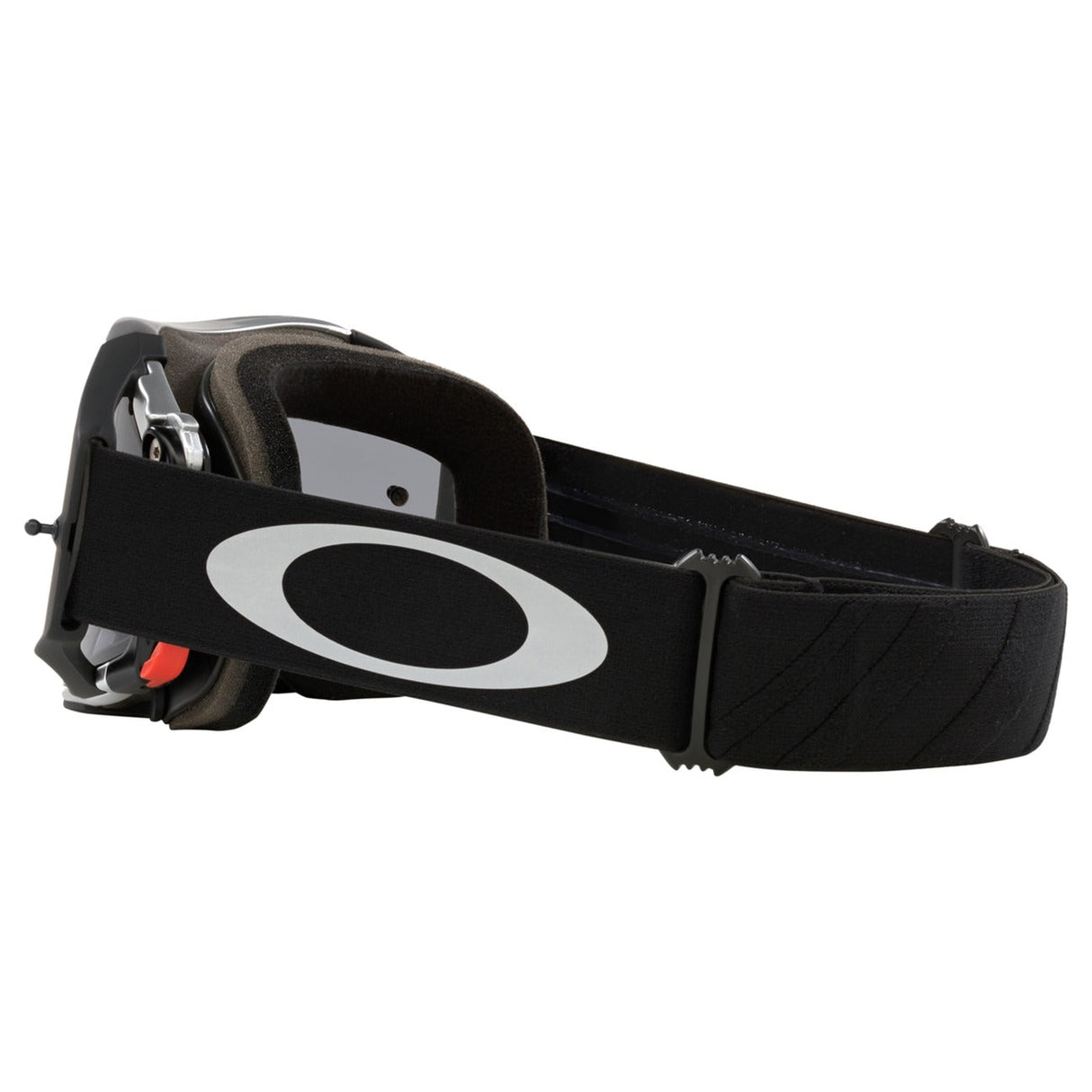 Oakley Airbrake Tuff Blocks Black Gunmetal MX Goggle - Dark Grey