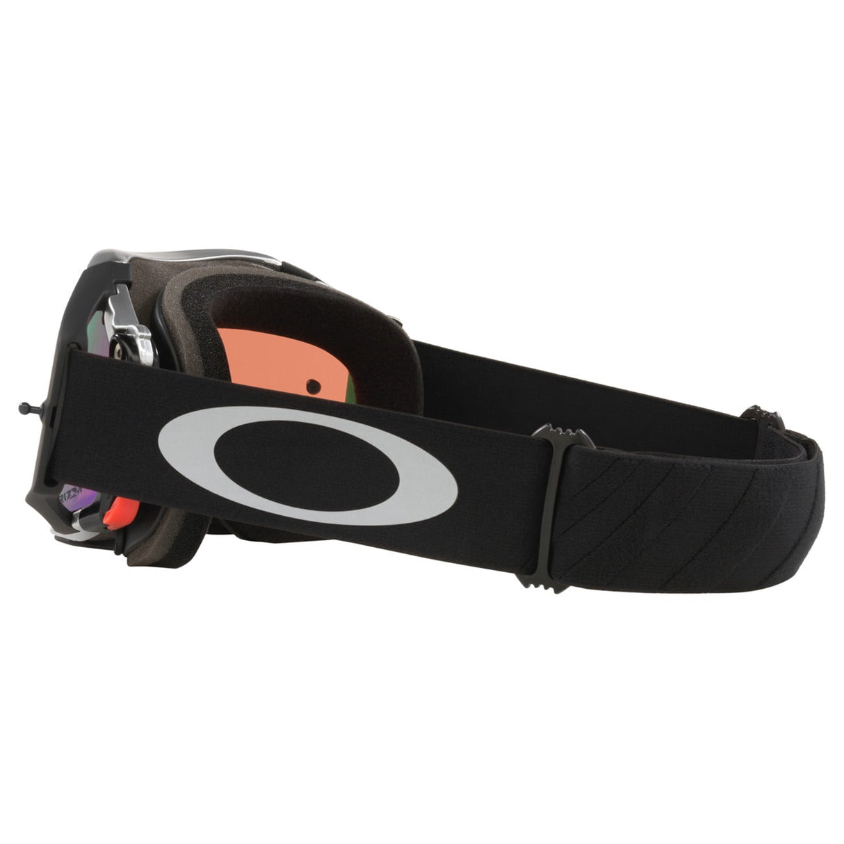 Oakley Airbrake Tuff Blocks Black Gunmetal MX Goggle - Prizm MX Jade Iridium