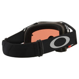 Oakley Airbrake Tuff Blocks Black Gunmetal MX Goggle - Prizm MX Jade Iridium