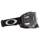 Oakley Airbrake Tuff Blocks Black Gunmetal MX Goggle - Prizm MX Low Light