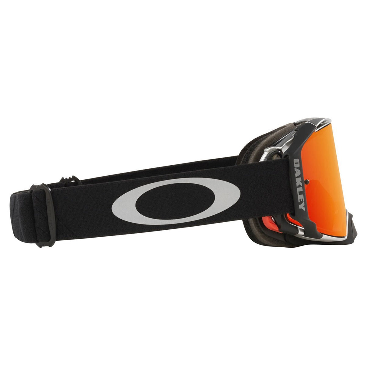 Oakley Airbrake Tuff Blocks Black Gunmetal MX Goggle - Prizm MX Torch Iridium