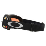 Oakley Airbrake Tuff Blocks Black Gunmetal MX Goggle - Prizm MX Torch Iridium