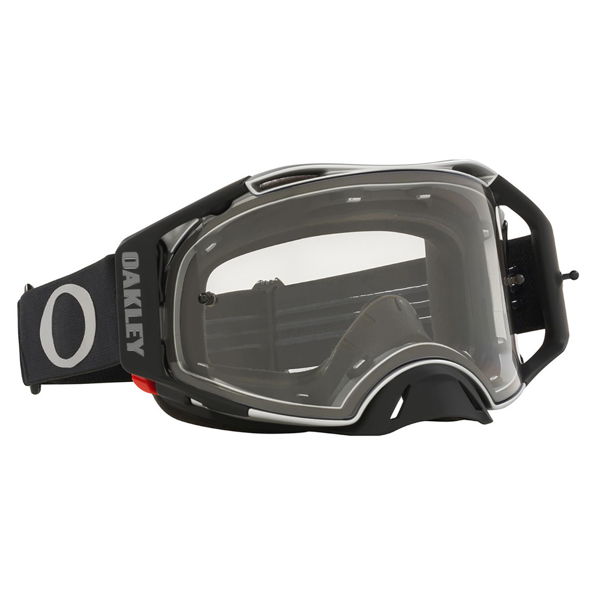 Airbrake MX Tuff Blocks Black Gunmetal w/Clear