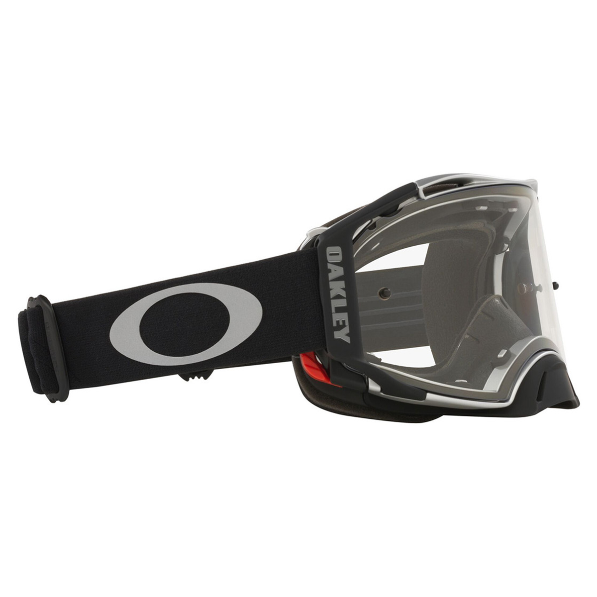 Airbrake MX Tuff Blocks Black Gunmetal w/Clear