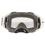 Oakley Airbrake Tuff Blocks White MX Goggle - Clear
