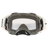 Oakley Airbrake Tuff Blocks White MX Goggle - Clear