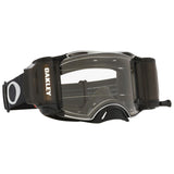 Oakley Airbrake Tuff Blocks Black Gun Roll Off MX Goggle - Clear Roll Off