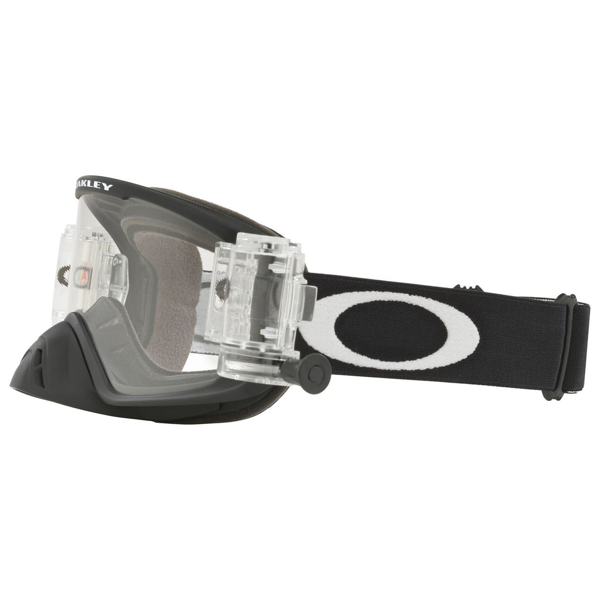 Oakley O Frame 2.0 Pro Matte Black Roll Off MX Goggle - Clear Roll Off