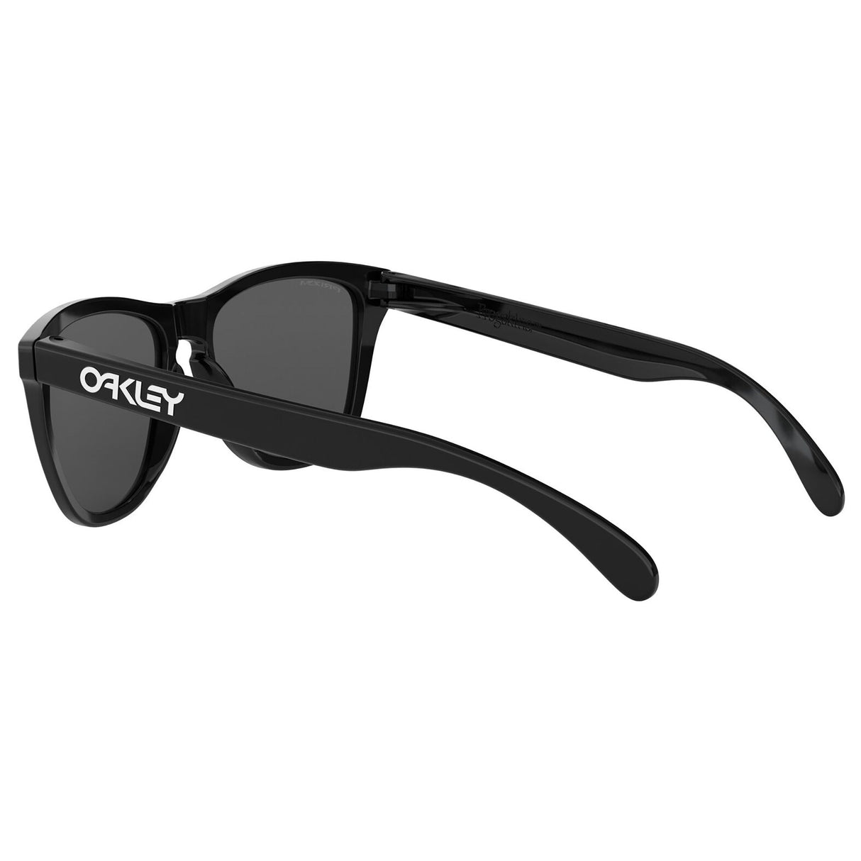 Oakley Frogskins Sunglasses - Polished Black / Prizm Black Lens