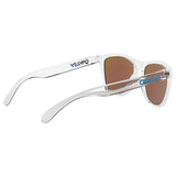 Oakley Frogskins Sunglasses - Crystal Clear / Prizm Sapphire Lens
