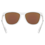 Oakley Frogskins Sunglasses - Crystal Clear / Prizm Sapphire Lens