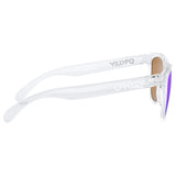 Oakley Frogskins Sunglasses - Polished Clear / Prizm Violet Lens