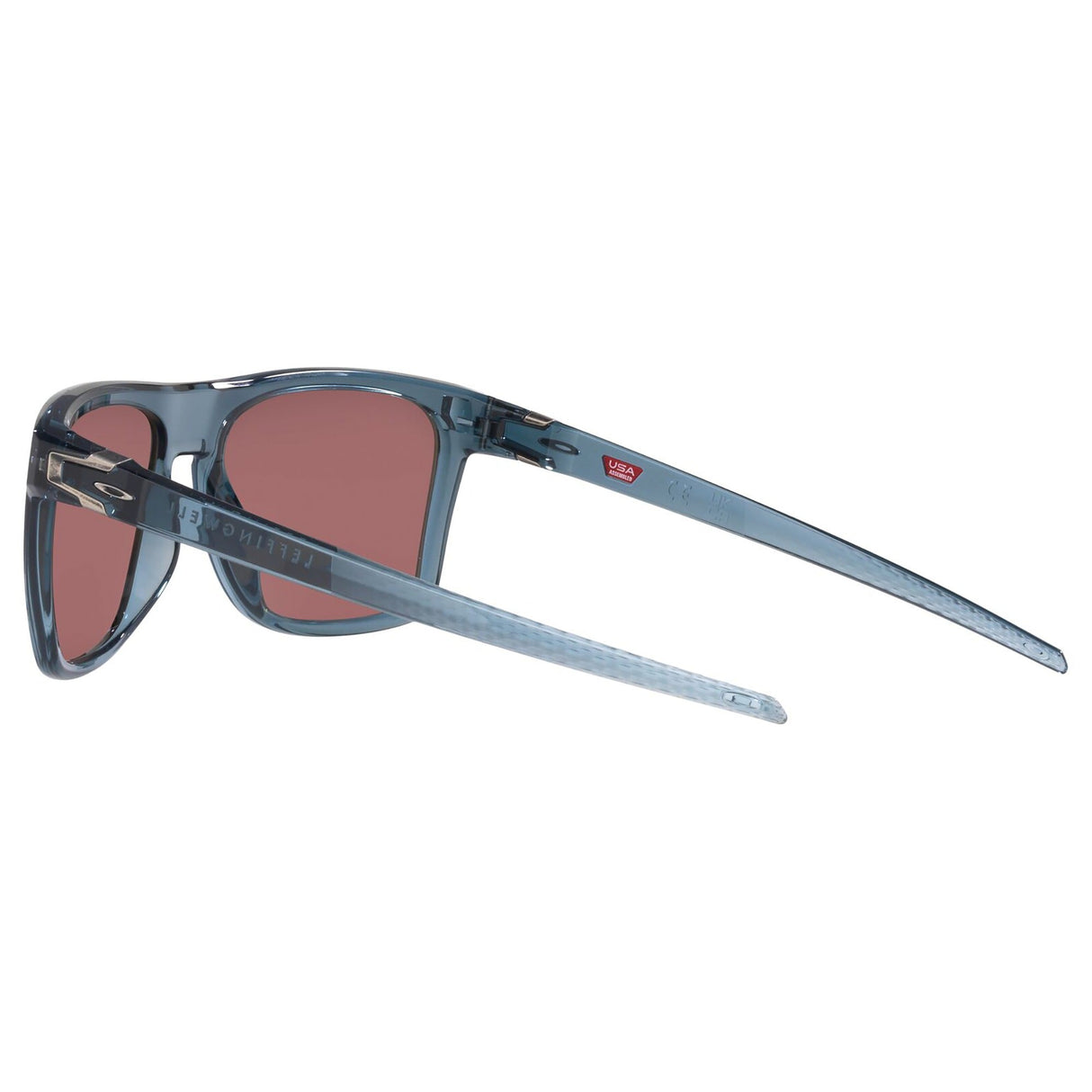 Oakley Leffingwell Sunglasses - Crystal Black / Prizm Deep Water Polar Lens