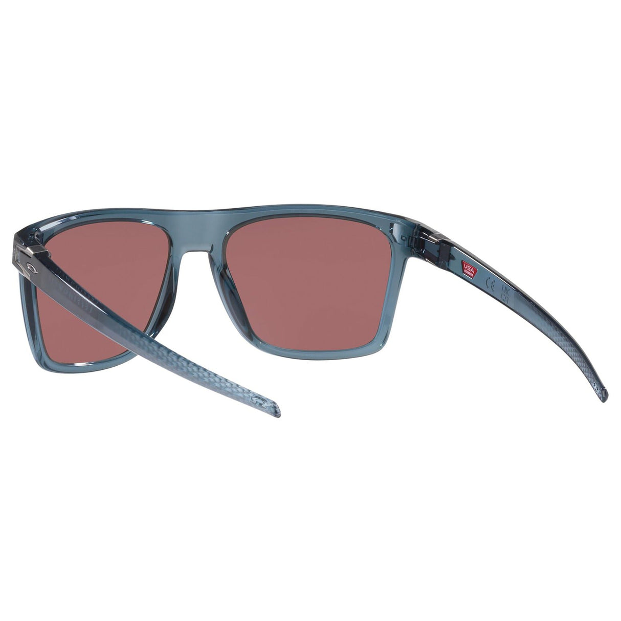 Oakley Leffingwell Sunglasses - Crystal Black / Prizm Deep Water Polar Lens