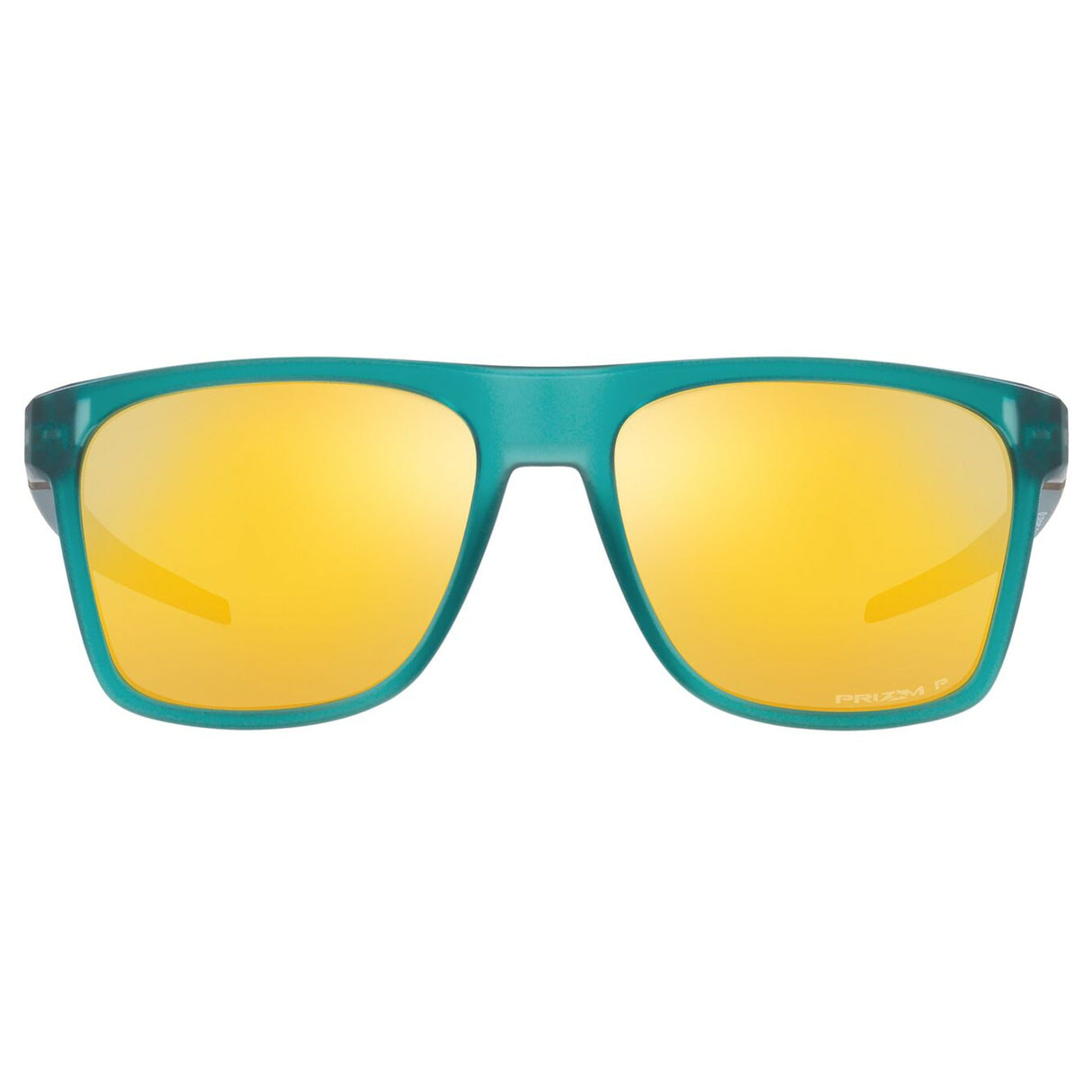 Oakley Leffingwell Sunglasses - Matte Artic Surf / Prizm 24k Polarized Lens