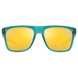 Oakley Leffingwell Sunglasses - Matte Artic Surf / Prizm 24k Polarized Lens