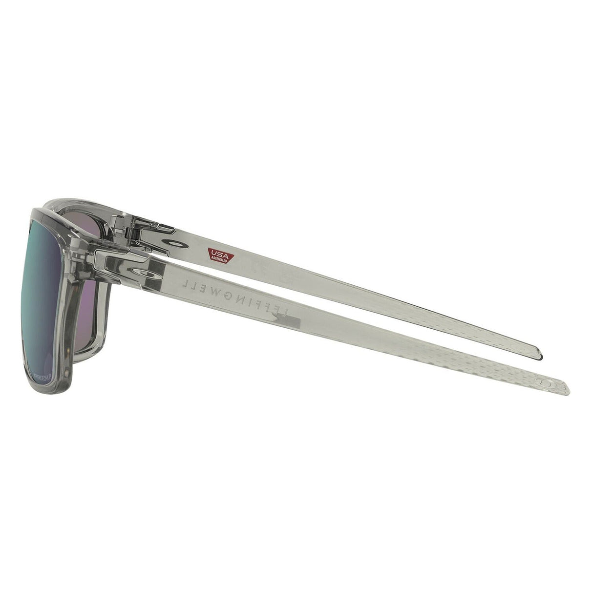 Oakley Leffingwell Sunglasses - Grey Ink/Prizm Jade Polarized