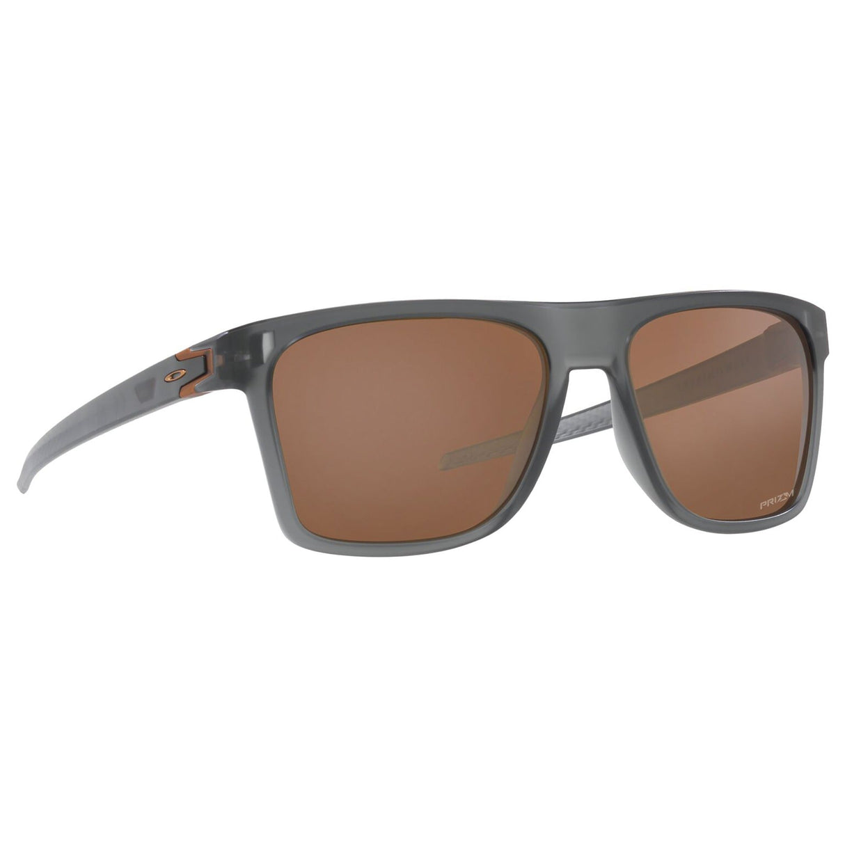 Oakley Leffingwell Sunglasses - Matte Grey Smoke / Prizm Tungsten Lens