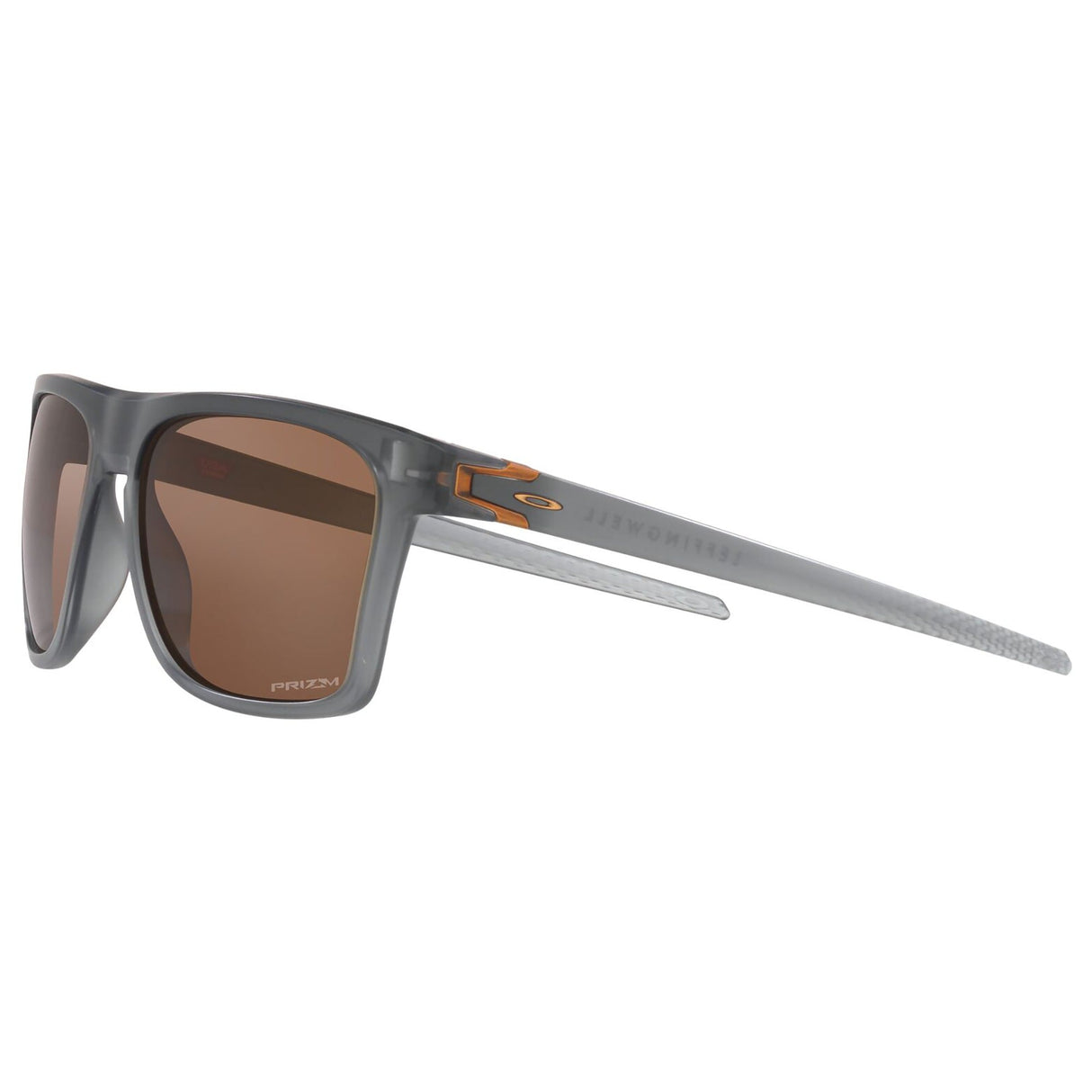 Oakley Leffingwell Sunglasses - Matte Grey Smoke / Prizm Tungsten Lens