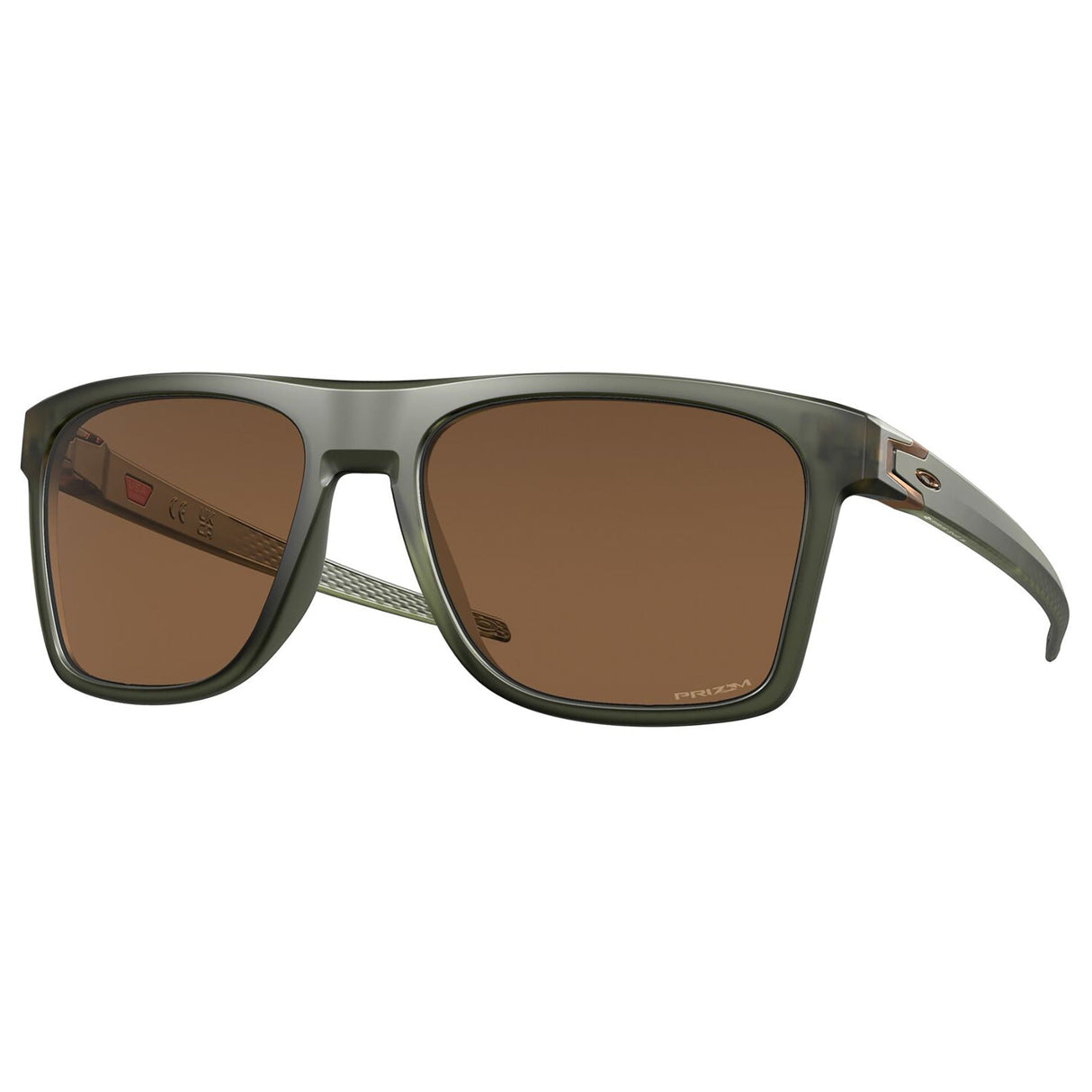 Oakley Leffingwell Sunglasses - Matte Olive Ink / Prizm Bronze Lens