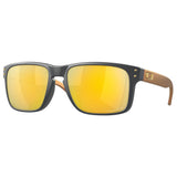 Oakley Holbrook Sunglasses - Matte Carbon / Prizm 24k Polarized Lens
