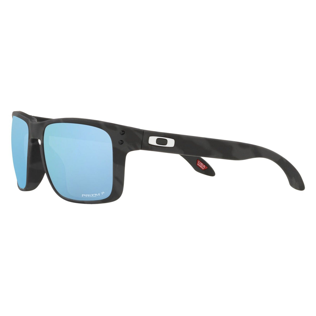 Oakley Holbrook Sunglasses - Matte Black Camo/Prizm Deep Water Polar