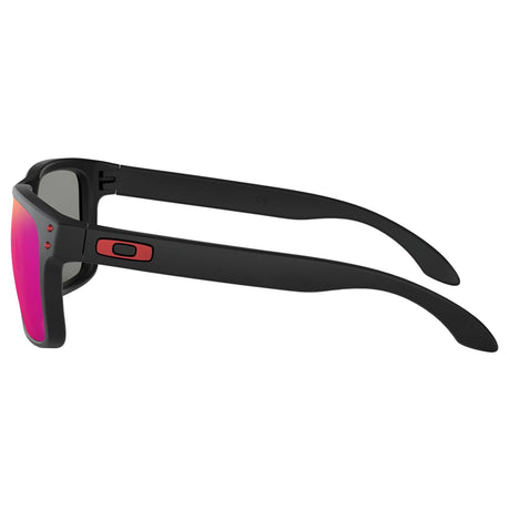 Oakley Holbrook Sunglasses - Matte Black / Positive Red Iridium Lens