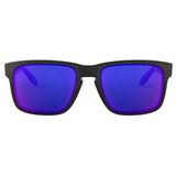 Oakley Holbrook Sunglasses - Matte Black / Positive Red Iridium Lens
