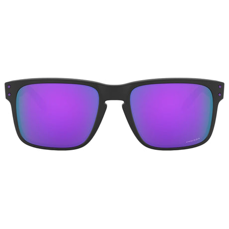 Oakley Holbrook Sunglasses - Matte Black / Prizm Violet Lens