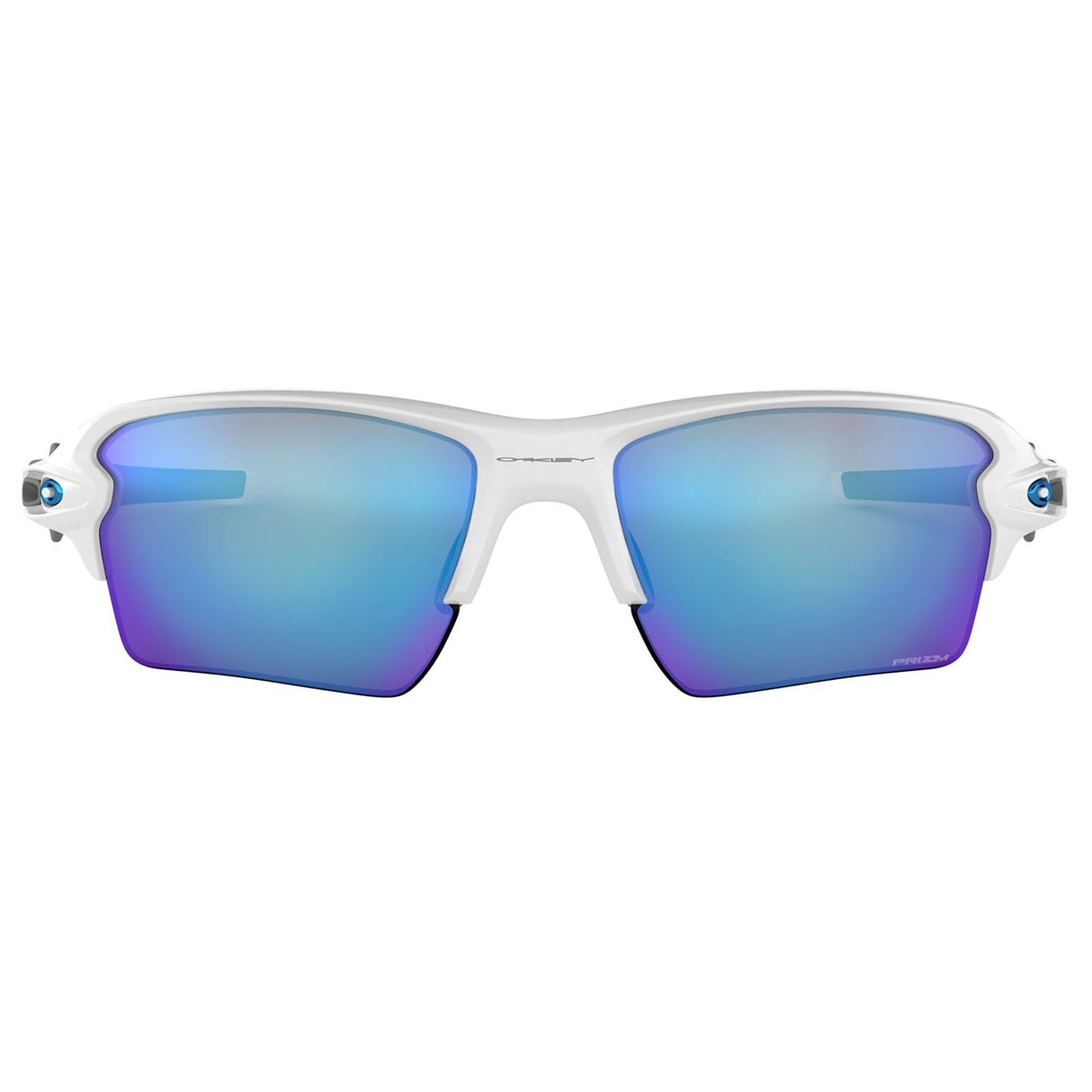 Oakley Flak 2.0 XL Sunglasses - Polished White / Prizm Sapphire Lens