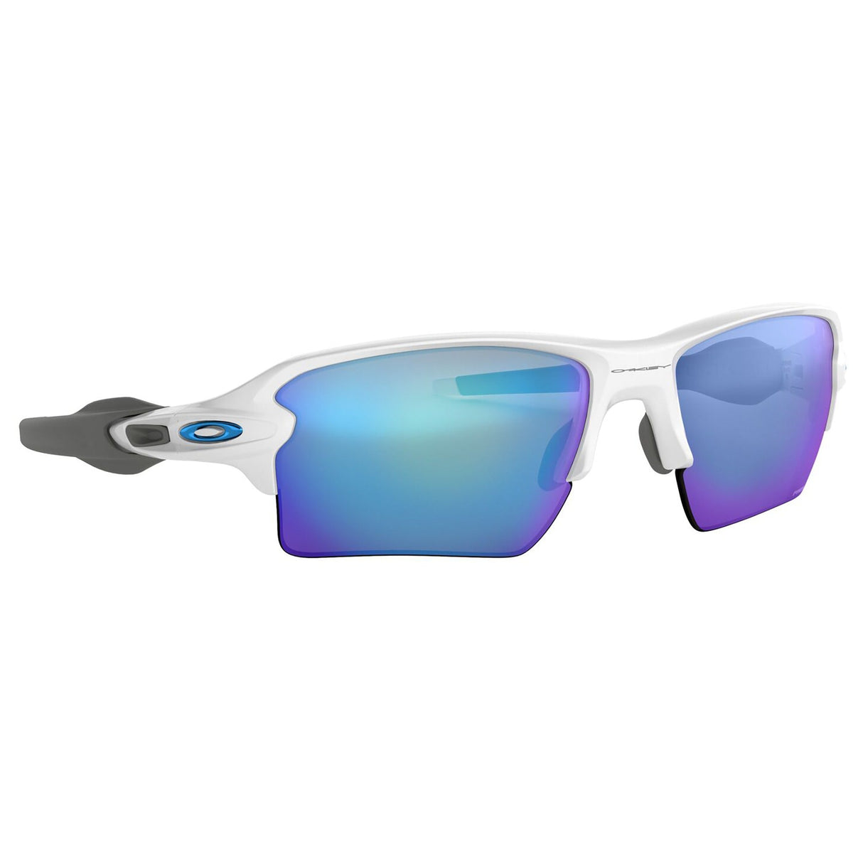Oakley Flak 2.0 XL Sunglasses - Polished White / Prizm Sapphire Lens