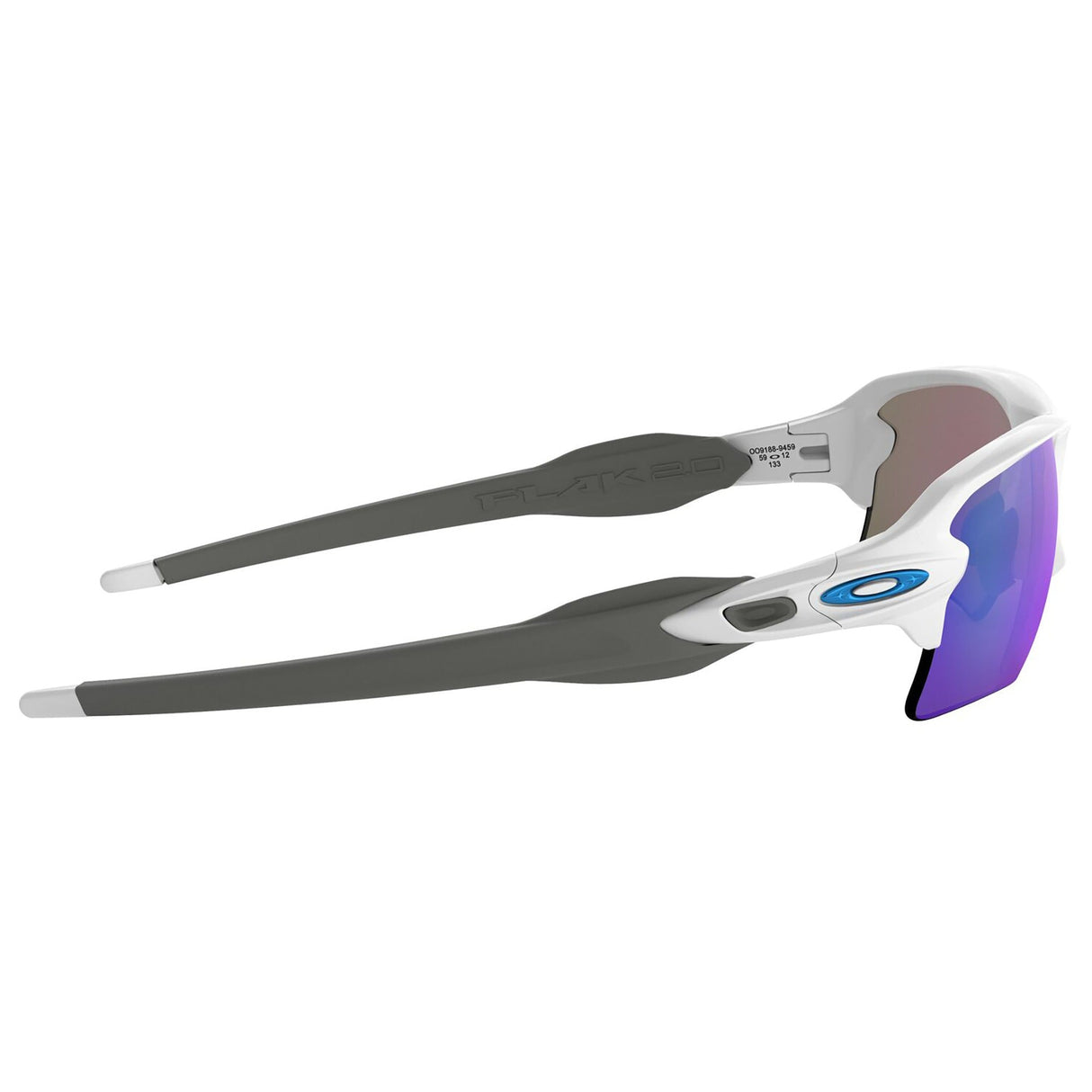 Oakley Flak 2.0 XL Sunglasses - Polished White / Prizm Sapphire Lens