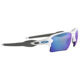 Oakley Flak 2.0 XL Sunglasses - Polished White / Prizm Sapphire Lens