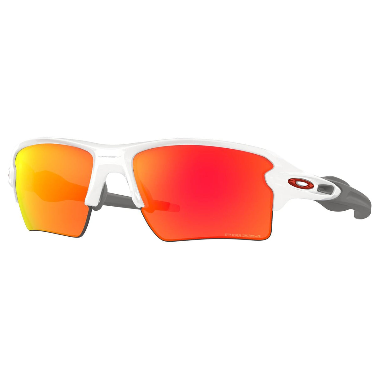 Oakley Flak 2.0 XL Sunglasses - Polished White / Prizm Ruby Lens
