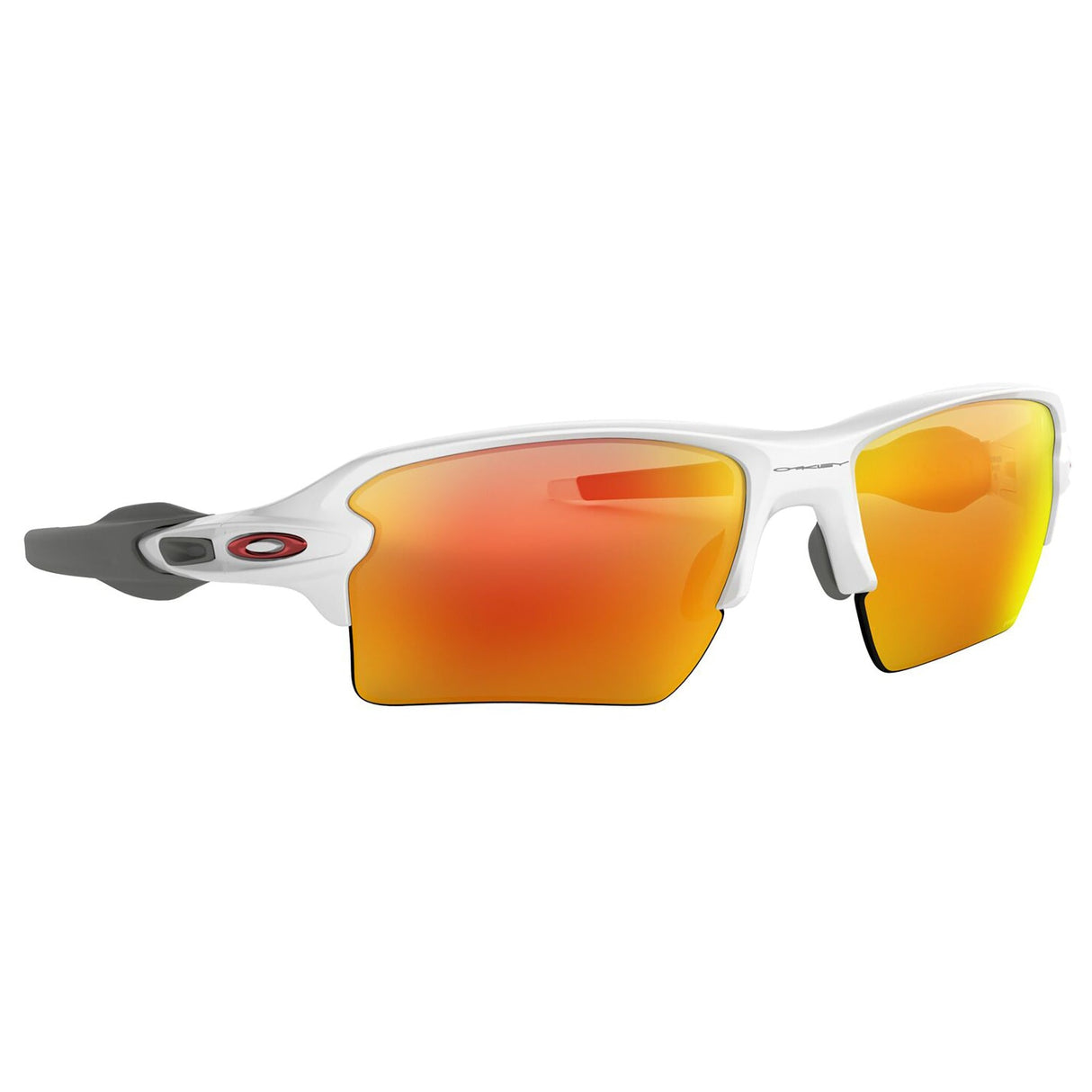Oakley Flak 2.0 XL Sunglasses - Polished White / Prizm Ruby Lens