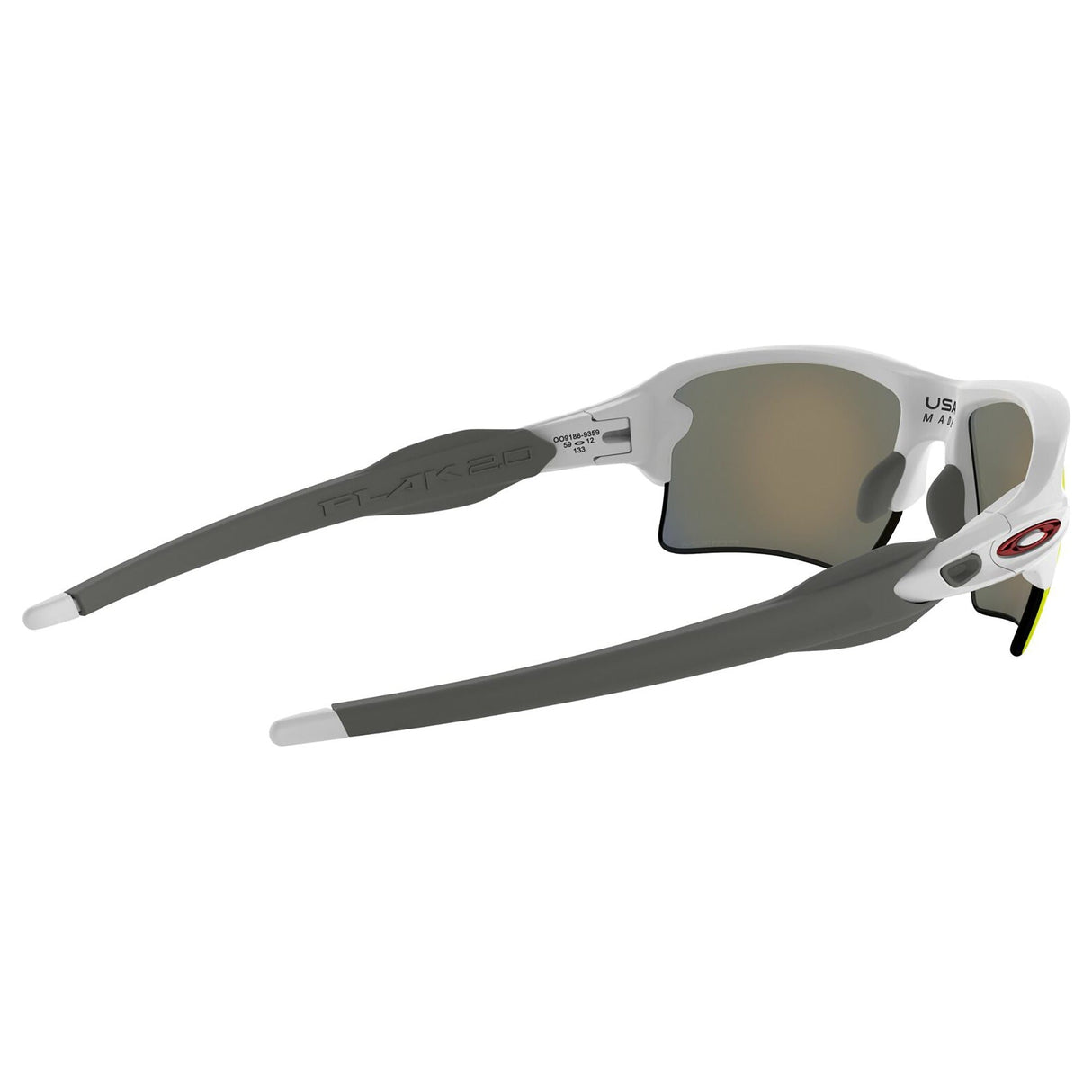 Oakley Flak 2.0 XL Sunglasses - Polished White / Prizm Ruby Lens