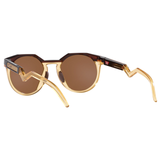Oakley HSTN Kylian Mbappé Sunglasses - Dark Amber Light Curry / Prizm Tungsten Lens