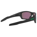 Oakley Turbine Sunglasses - Matte Black / Prizm Jade Polarized Lens