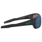 Oakley Turbine Sunglasses - Matte Black / Prizm Jade Polarized Lens