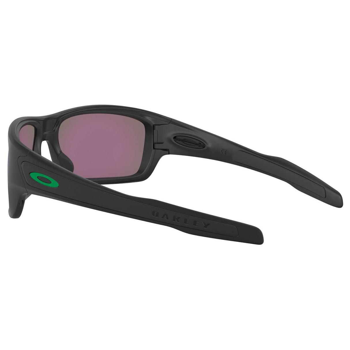 Oakley Turbine Sunglasses - Matte Black / Prizm Jade Polarized Lens