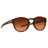 Oakley Latch Sunglasses - Matte Brown Tortoise / Prizm Brown Gradient Lens