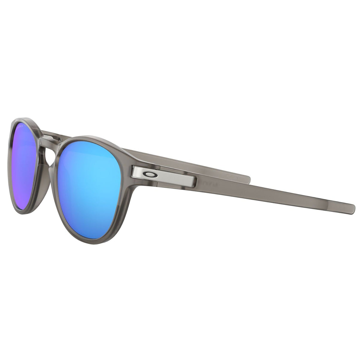 Oakley Latch Sunglasses - Matte Grey Ink Prizm Sapphire Iridium Polar Lens