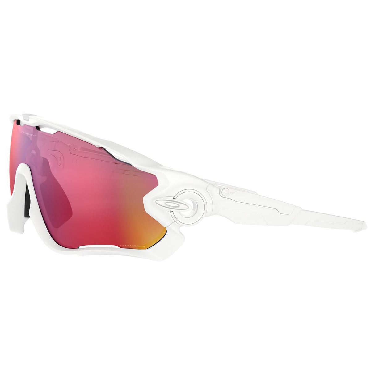 Oakley Jawbreaker Sunglasses - Polished White / Prizm Road Lens