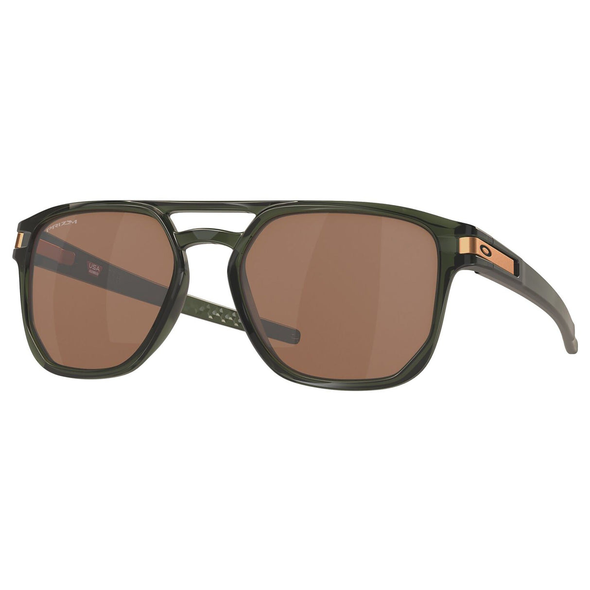 Oakley Latch Beta Sunglasses - Olive Ink / Prizm Tungsten Lens
